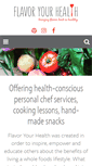 Mobile Screenshot of flavoryourhealth.com